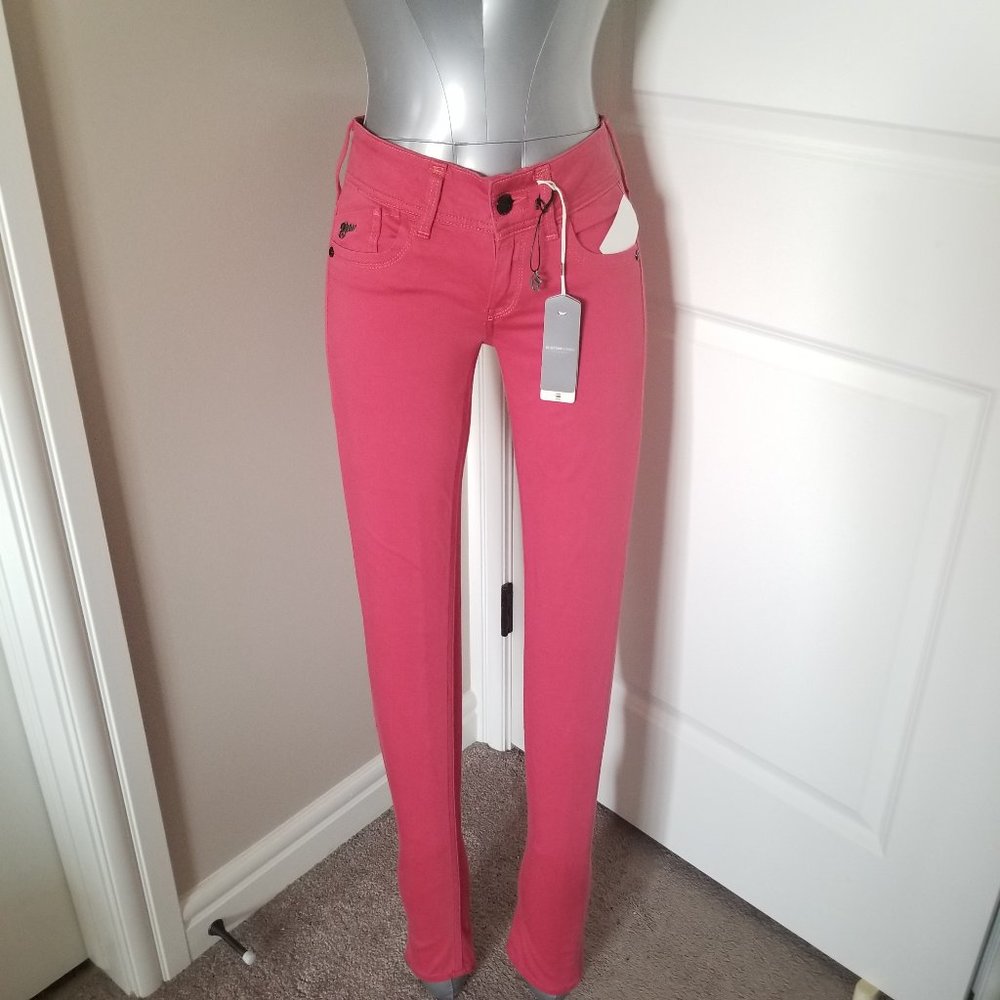 G-STAR RAW Womens Lynn Skinny Coloured Jeans (Slim Fit)